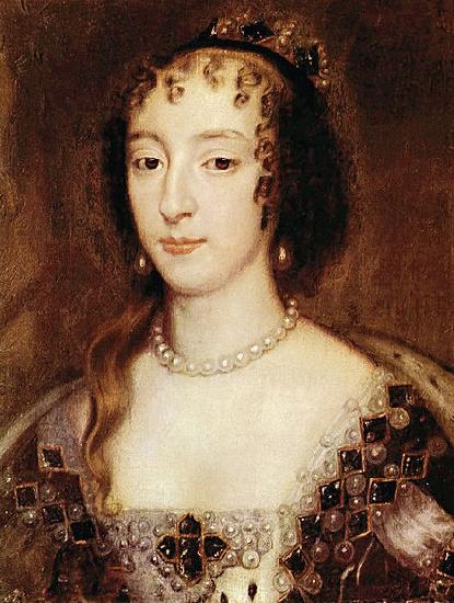 Sir Peter Lely Portrat der Henriette von Frankreich, Konigin von England oil painting image